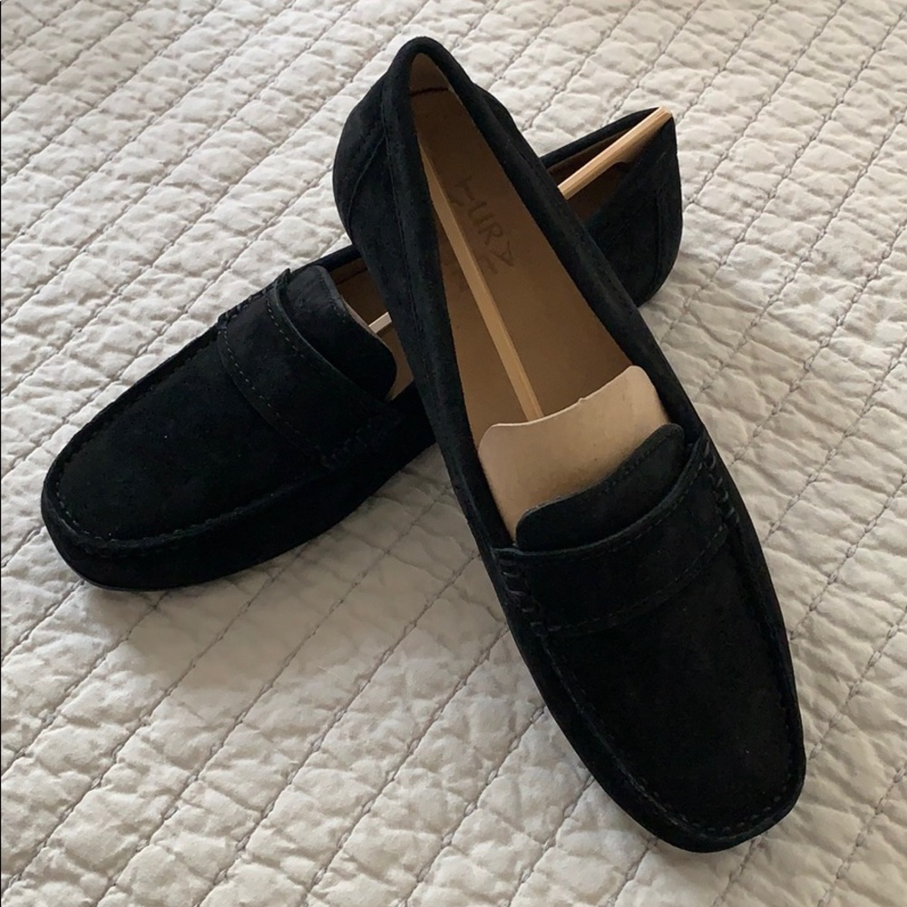 NEW Naturalizer Black Suede Loafers size 7.5